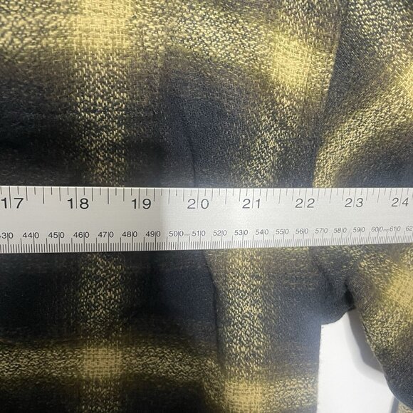 Banana Republic Shirt Mens XL Brown Plaid Flannel Button Up Long Sleeve New - Picture 6 of 8